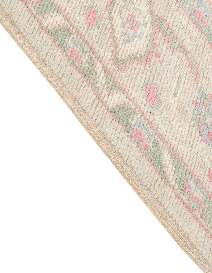 Detail image of  8' 7 x 10' 5  Hand Knotted Oushak Wool Rug