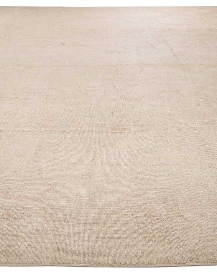 Detail image of  12' 3 x 14' 9  Hand Knotted Oushak Wool Rug