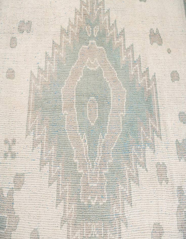 Detail image of  8' 9 x 12' 2  Hand Knotted Oushak Wool Rug