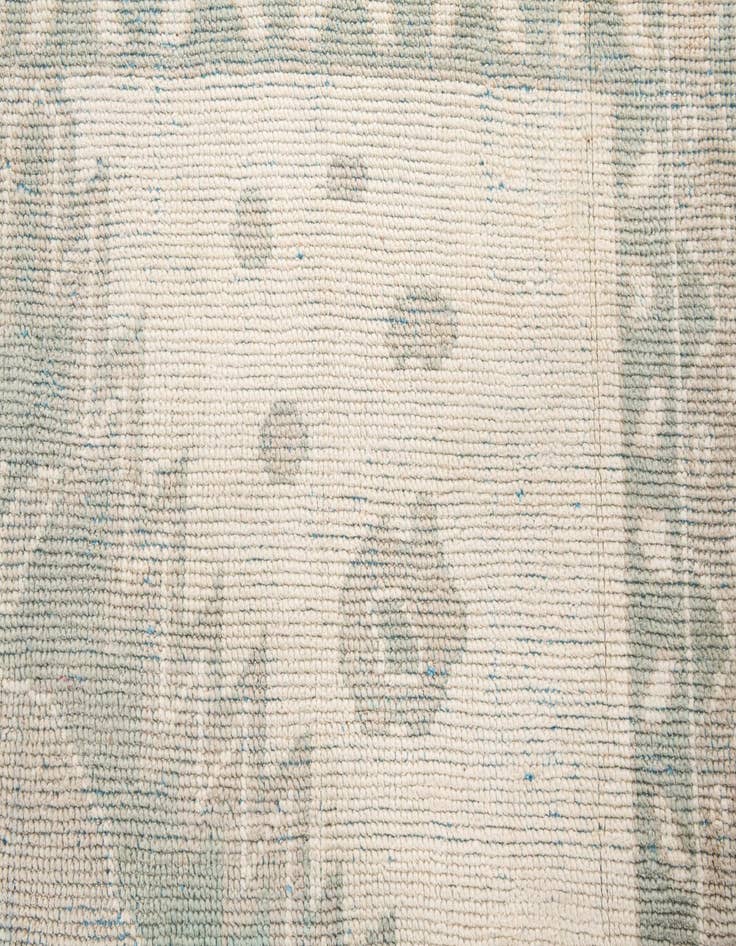 Detail image of  8' 9 x 12' 2  Hand Knotted Oushak Wool Rug