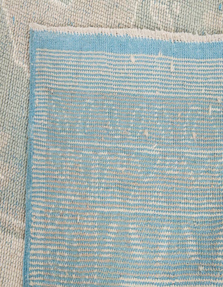 Detail image of  8' 9 x 12' 2  Hand Knotted Oushak Wool Rug