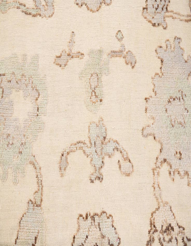 Detail image of  9' 2 x 12' 1  Hand Knotted Oushak Wool Rug