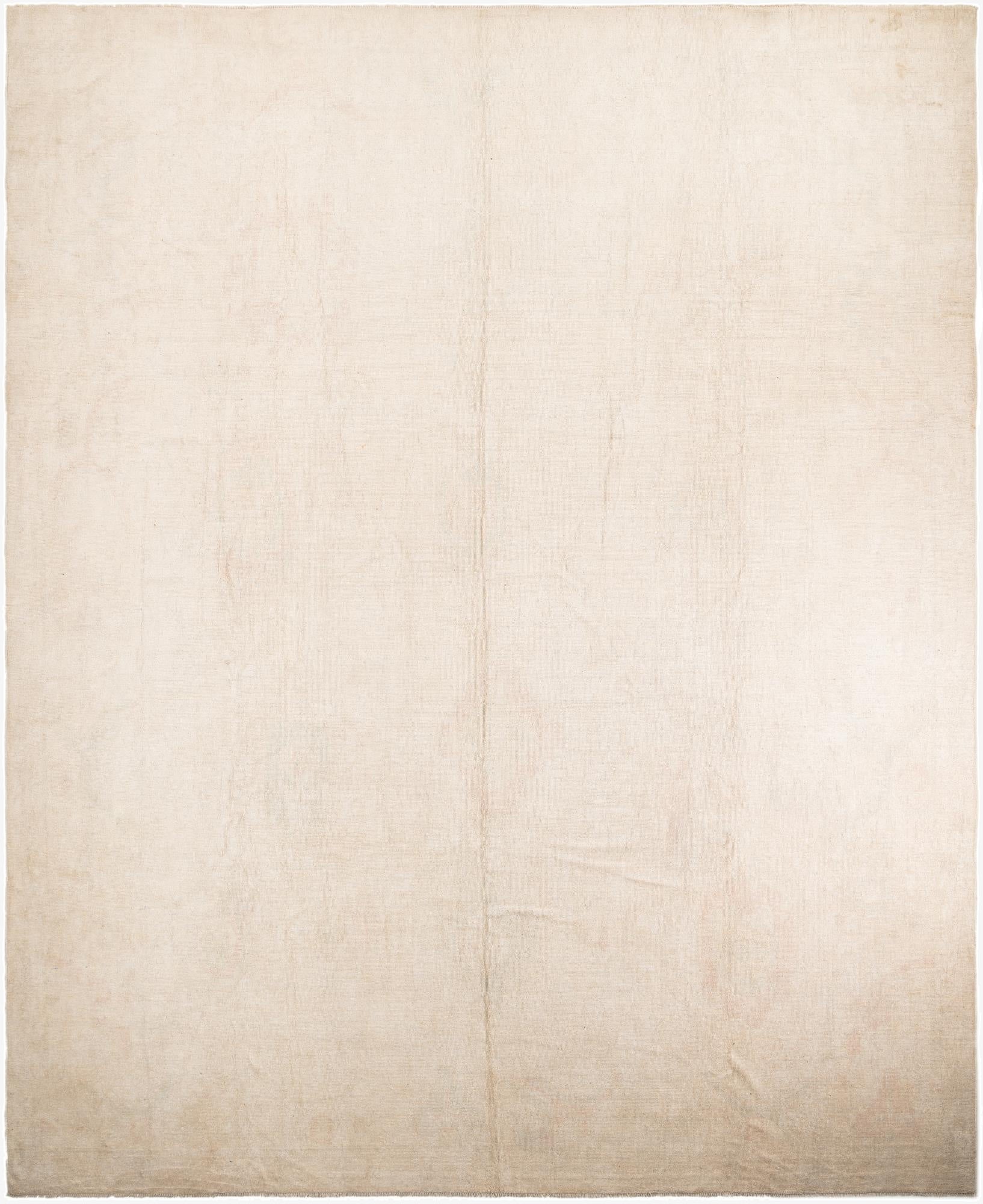  12' 3 x 14' 9  Hand Knotted Oushak Wool Rug