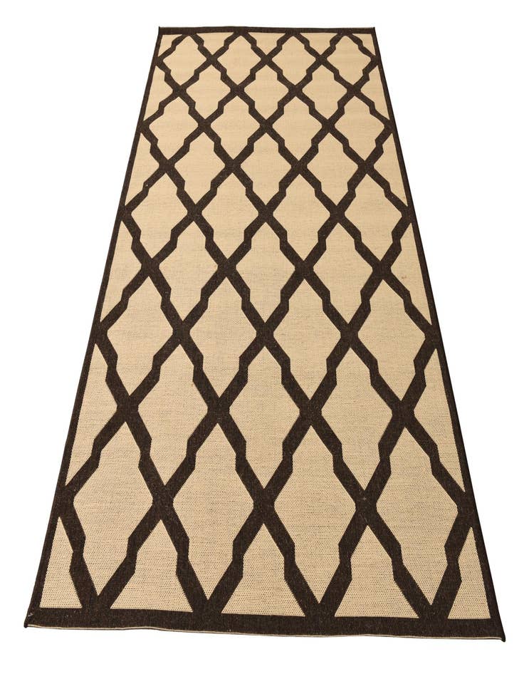 Detail image of  5' x 7' 6  Washable Lattice Indoor / Outdoor Rug