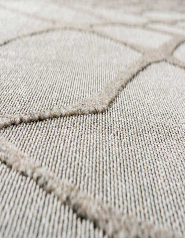 Detail image of  5' x 8'  Washable Modern Indoor / Outdoor Rug
