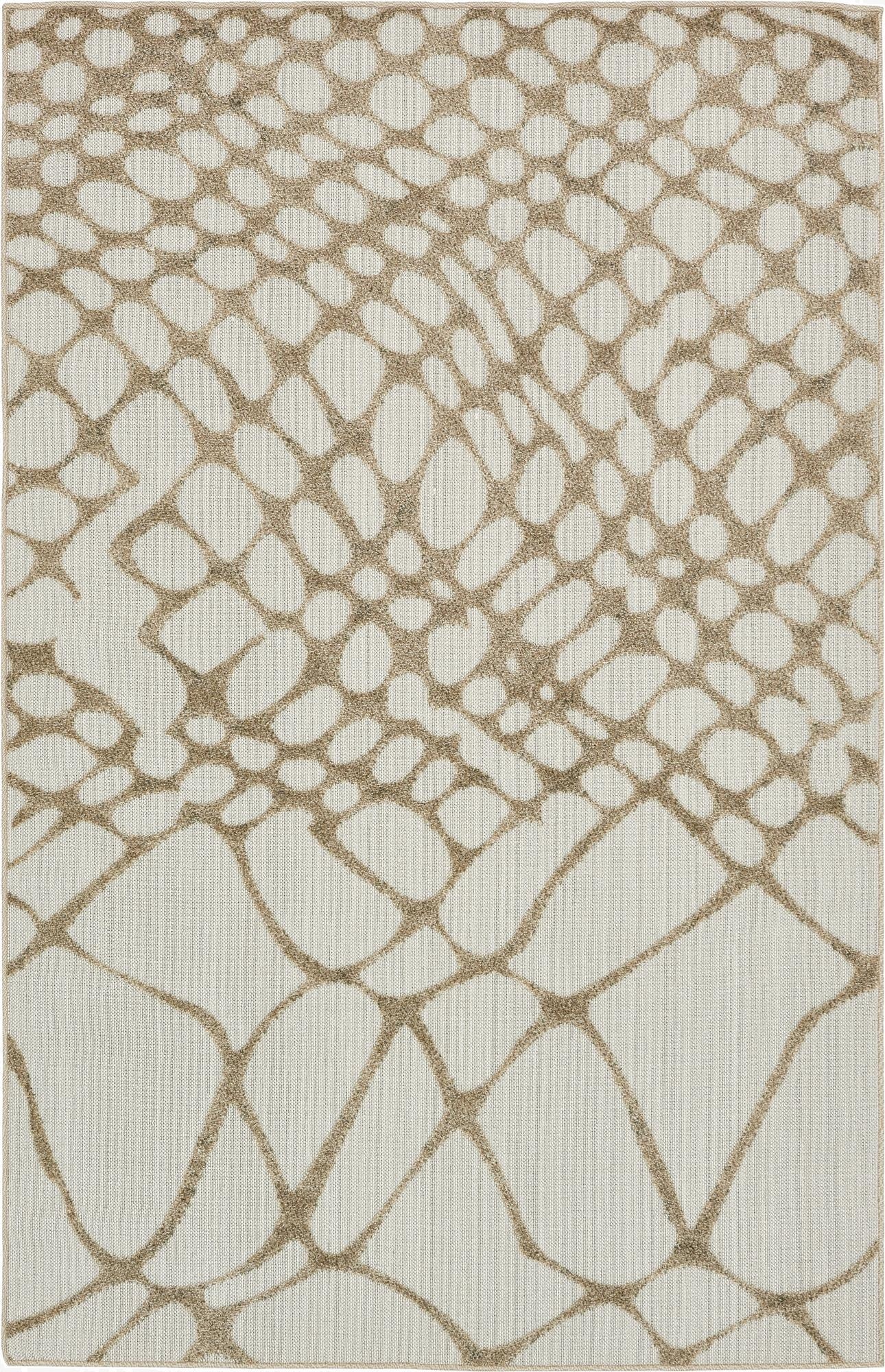  5' x 8'  Washable Modern Indoor / Outdoor Rug