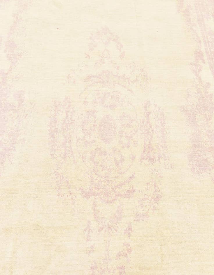 Detail image of  8' x 9' 10  Hand Knotted Over-Dyed Ziegler Oriental Wool Rug