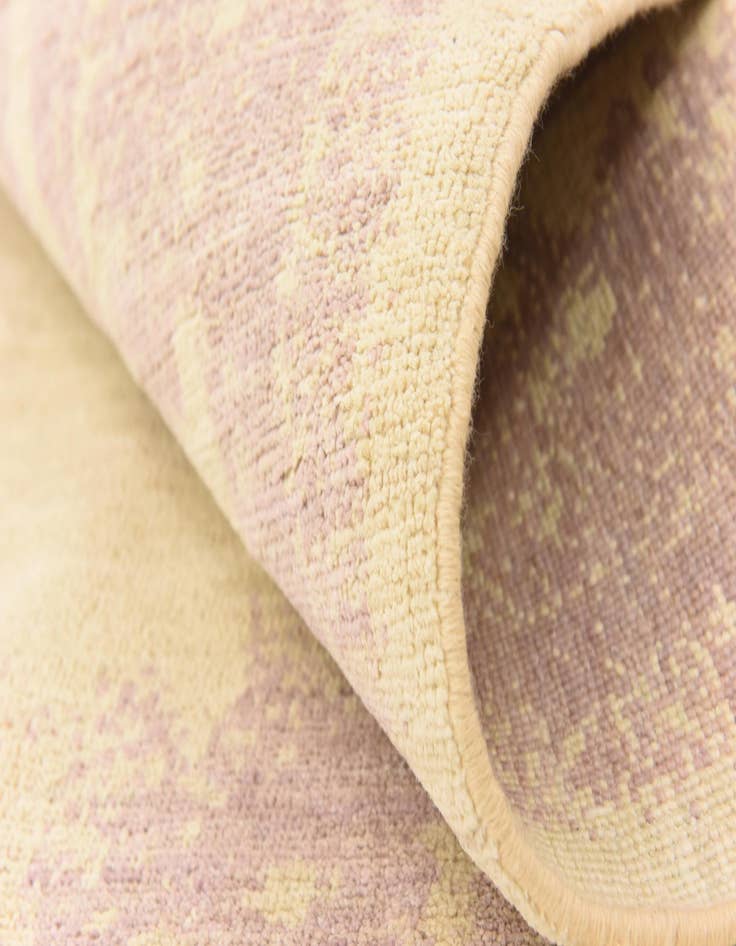 Detail image of  8' x 9' 10  Hand Knotted Over-Dyed Ziegler Oriental Wool Rug