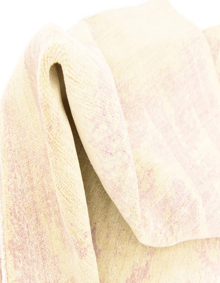 Detail image of  8' x 9' 10  Hand Knotted Over-Dyed Ziegler Oriental Wool Rug