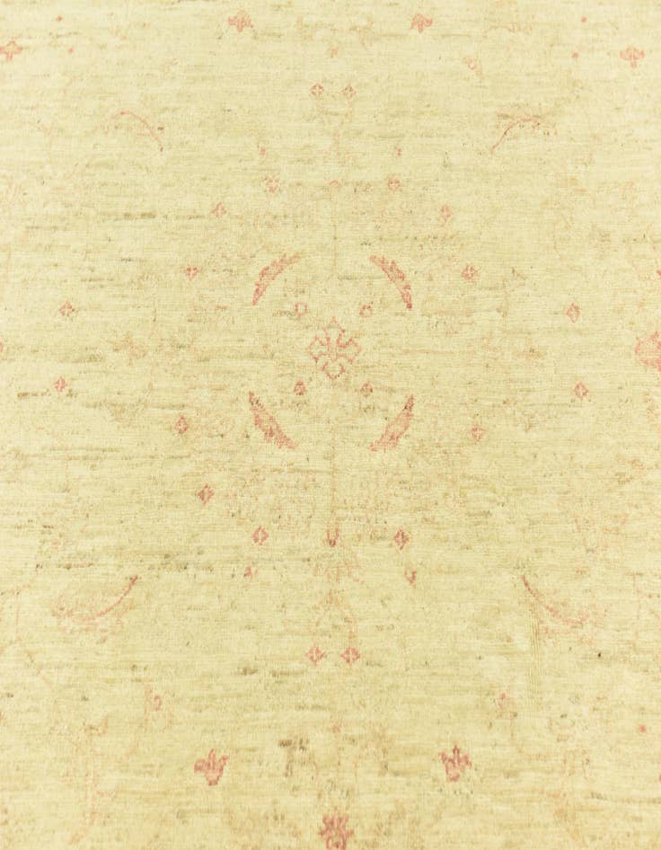 Detail image of  6' 10 x 9' 7  Hand Knotted Over-Dyed Ziegler Rug