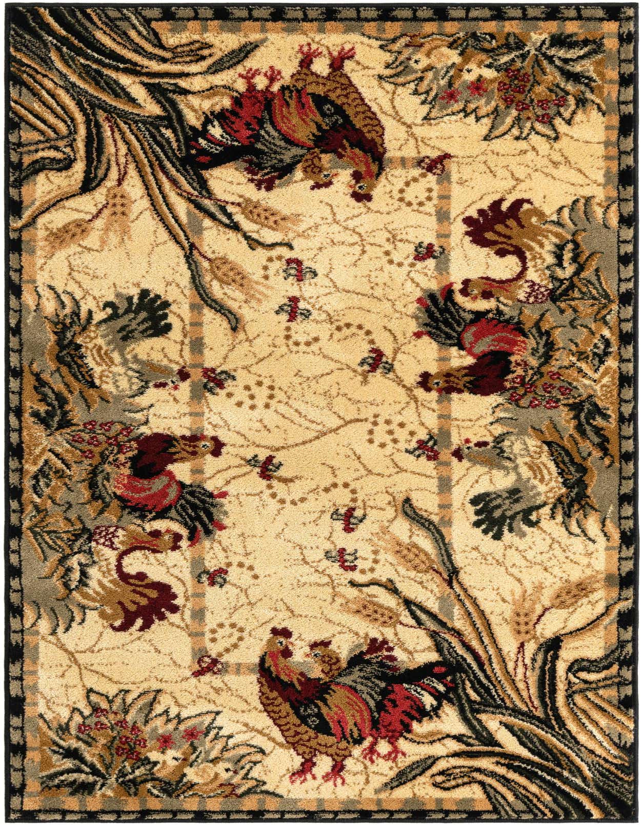 Primary image  3' x 5' 3 Pastoral Rug