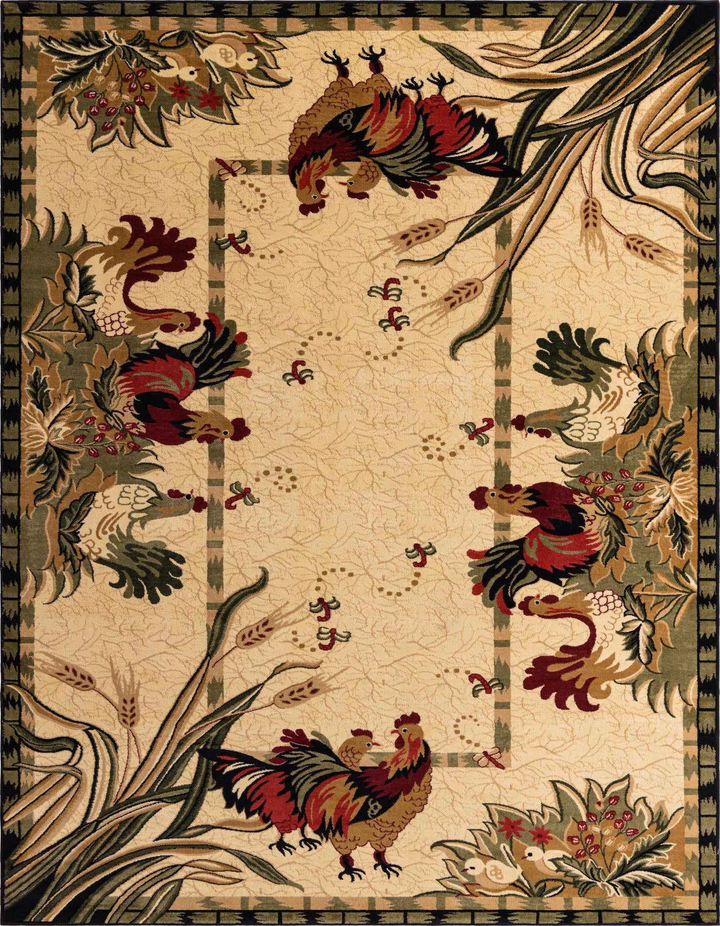 Primary image  10' x 14' Pastoral Rug