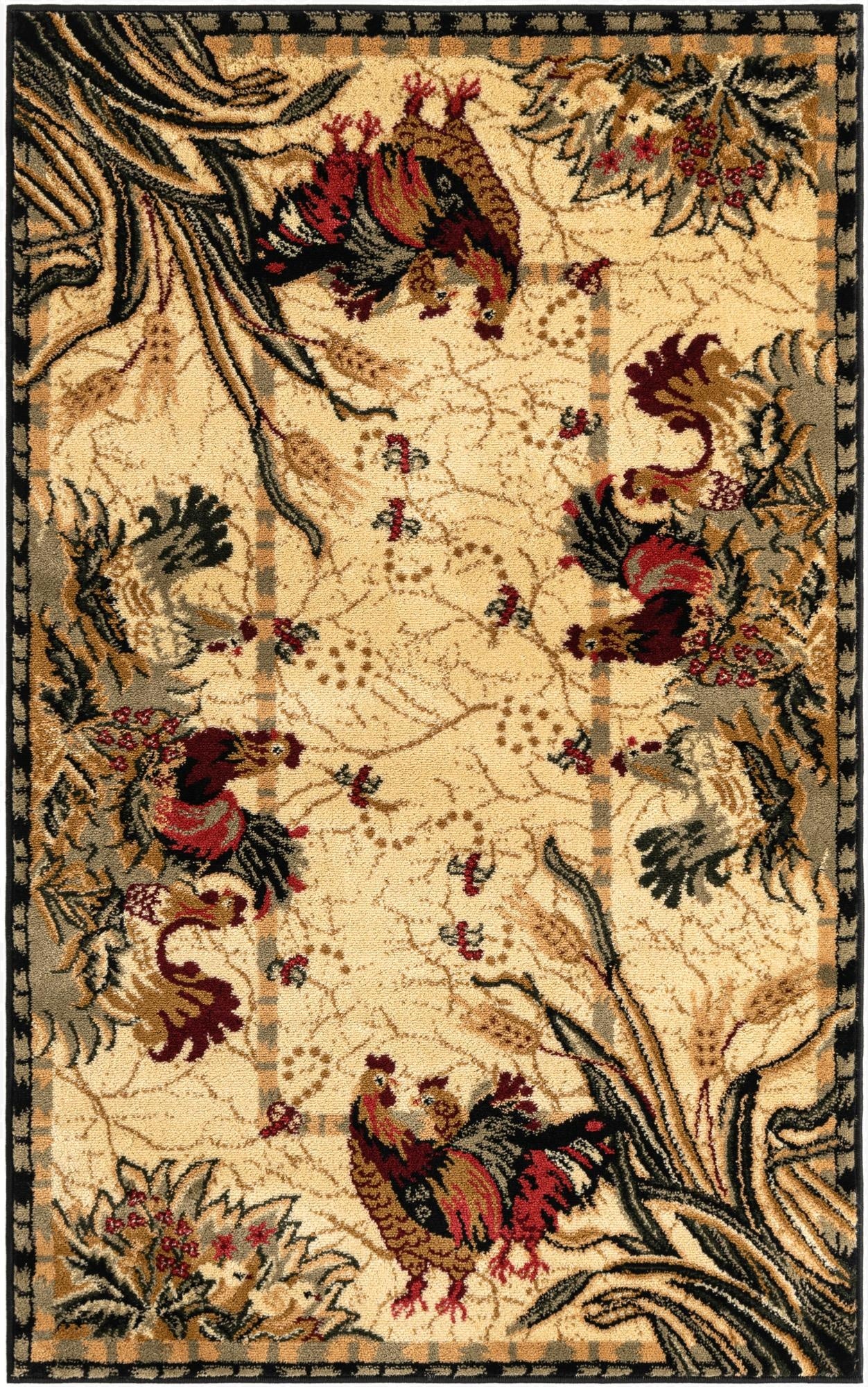  3' x 5' 3 Pastoral Rug