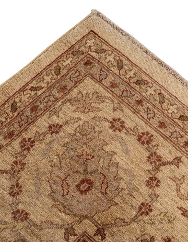 Detail image of  11' 11 x 19' 1  Hand Knotted Peshawar Ziegler Rug