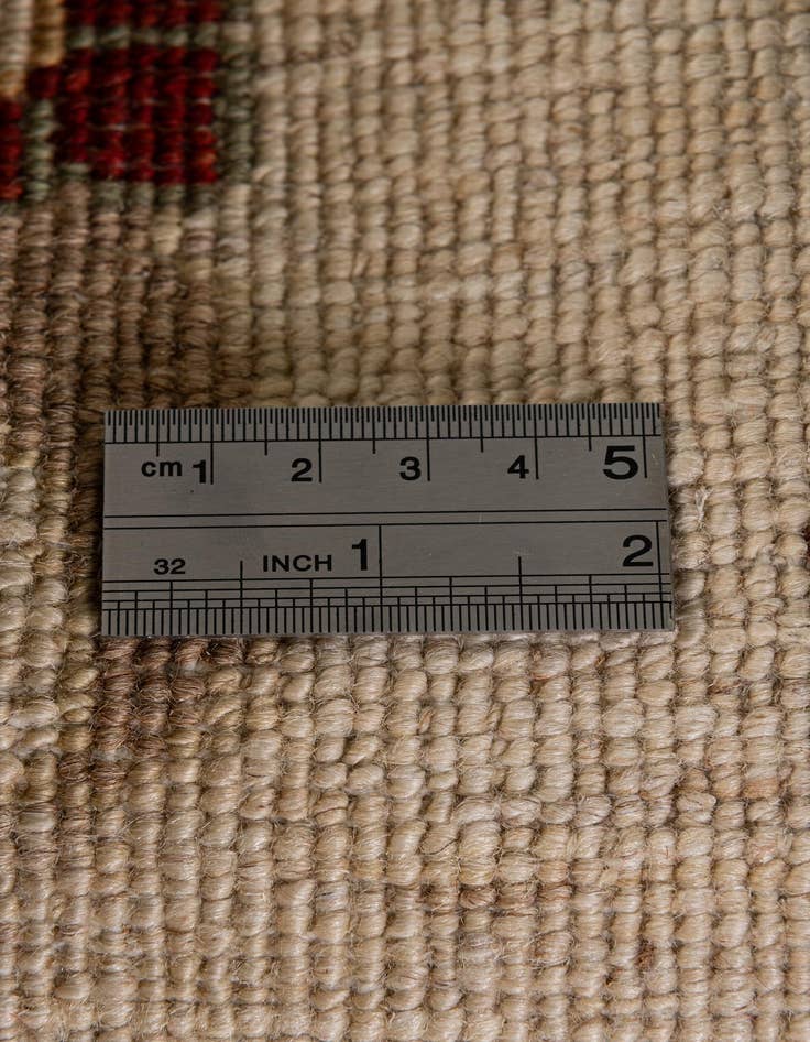 Detail image of  12' 1 x 17' 8  Hand Knotted Peshawar Ziegler Rug