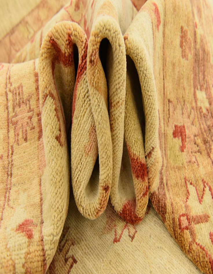 Detail image of  15' 1 x 23' 8  Hand Knotted Peshawar Ziegler Oriental Rug