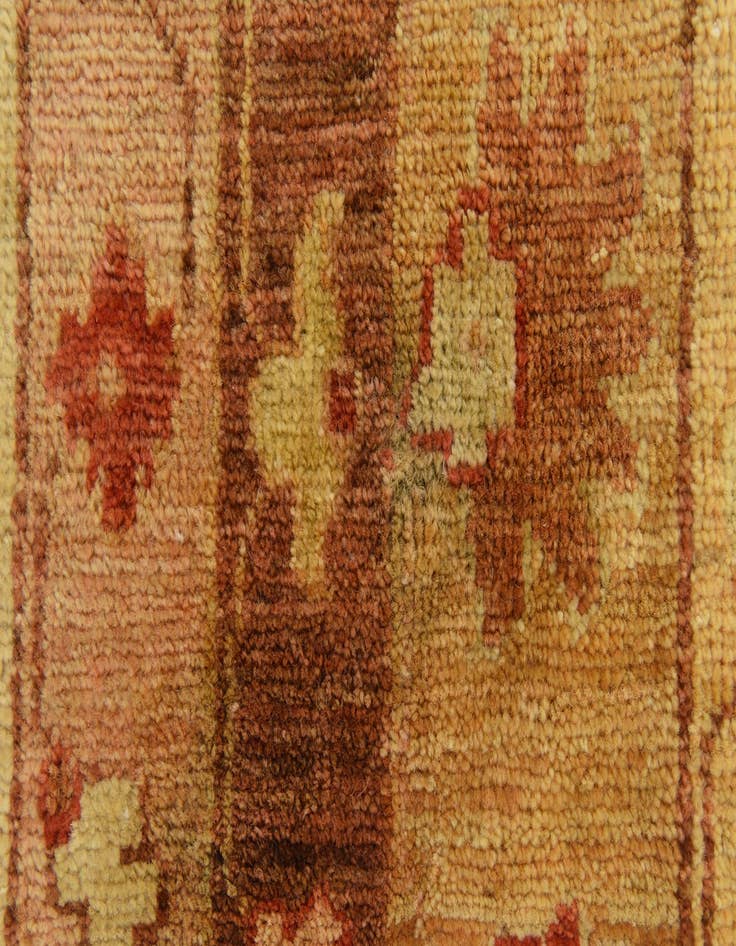 Detail image of  15' 1 x 23' 8  Hand Knotted Peshawar Ziegler Oriental Rug