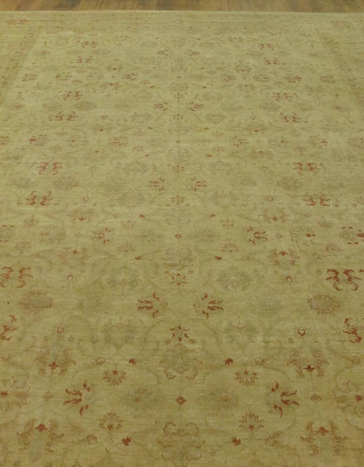 Detail image of  17' 11 x 28' 6  Hand Knotted Peshawar Ziegler Oriental Rug