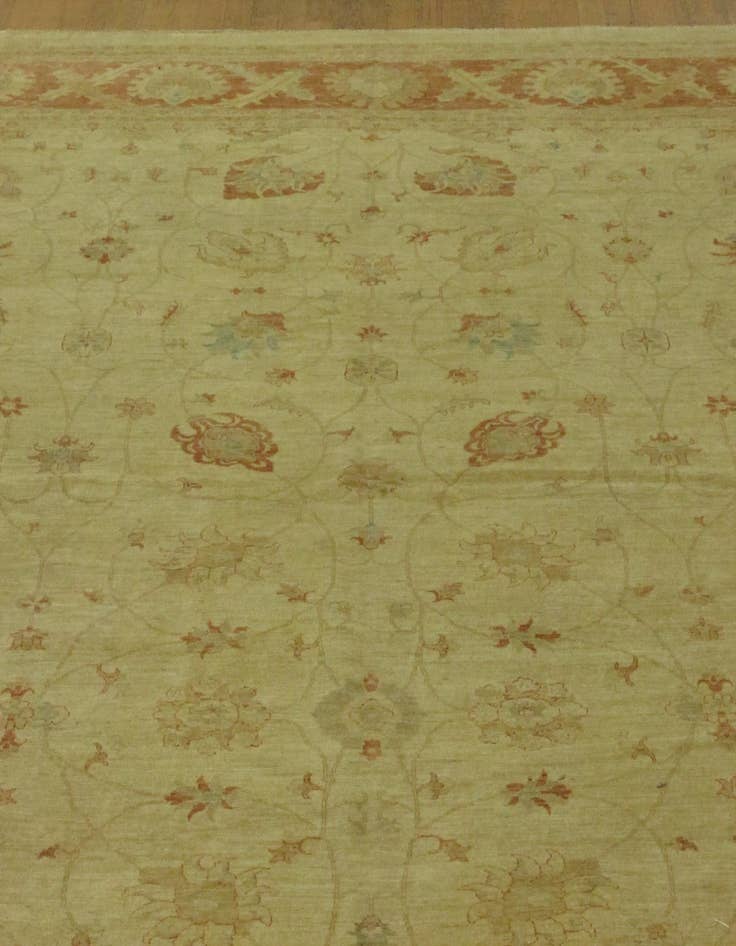 Detail image of  15' 7 x 23'  Hand Knotted Peshawar Ziegler Oriental Rug