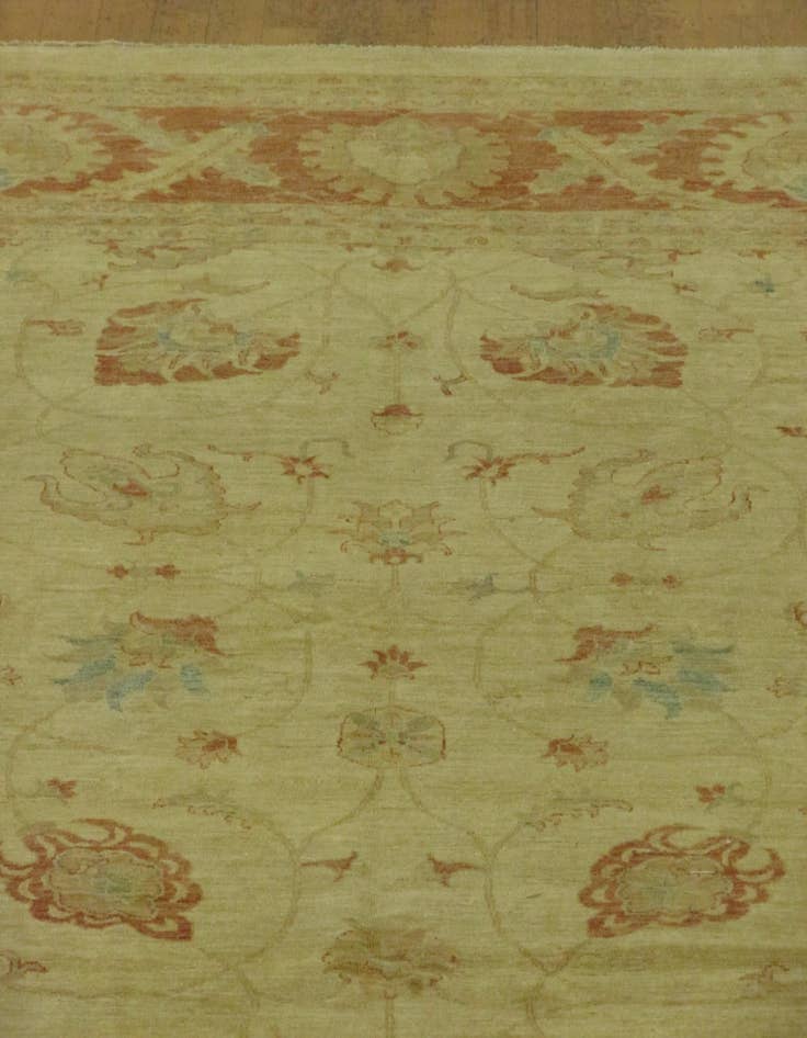 Detail image of  15' 7 x 23'  Hand Knotted Peshawar Ziegler Oriental Rug
