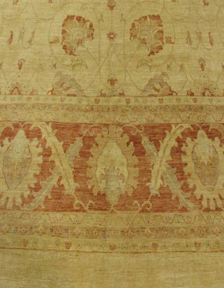 Detail image of  15' 7 x 23'  Hand Knotted Peshawar Ziegler Oriental Rug