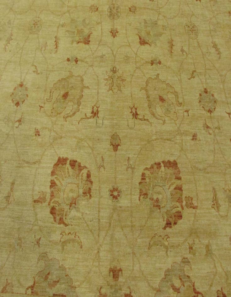 Detail image of  15' 7 x 23'  Hand Knotted Peshawar Ziegler Oriental Rug