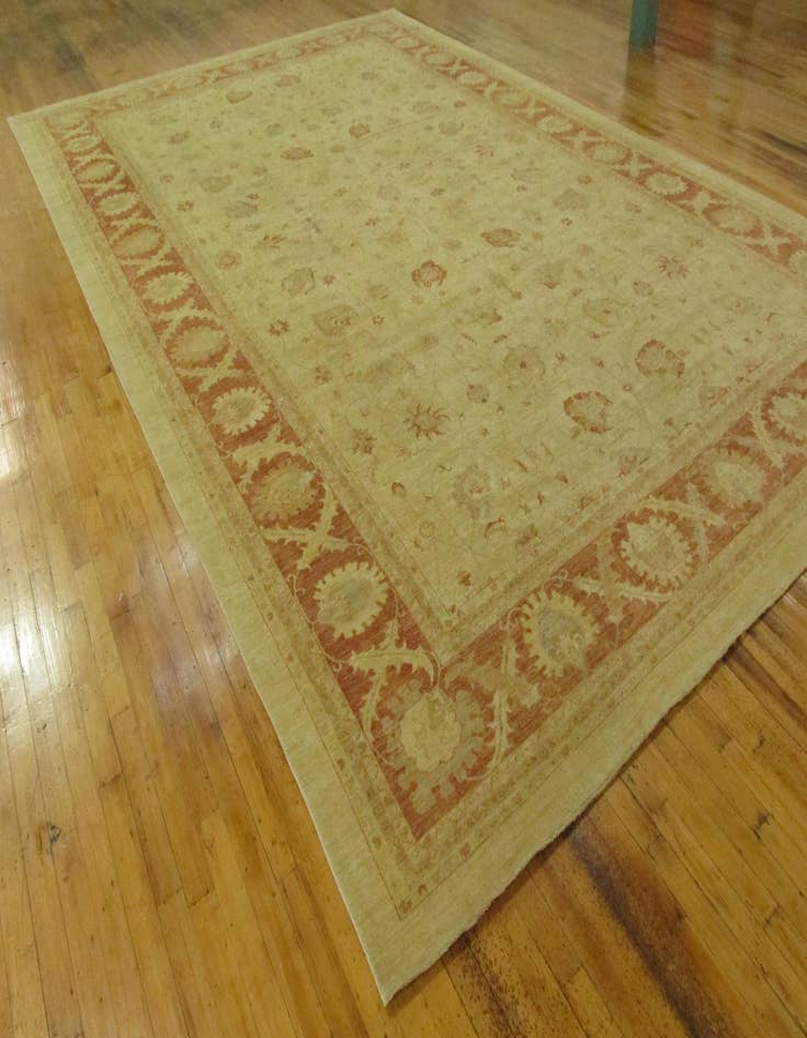 Detail image of  15' 7 x 23'  Hand Knotted Peshawar Ziegler Oriental Rug