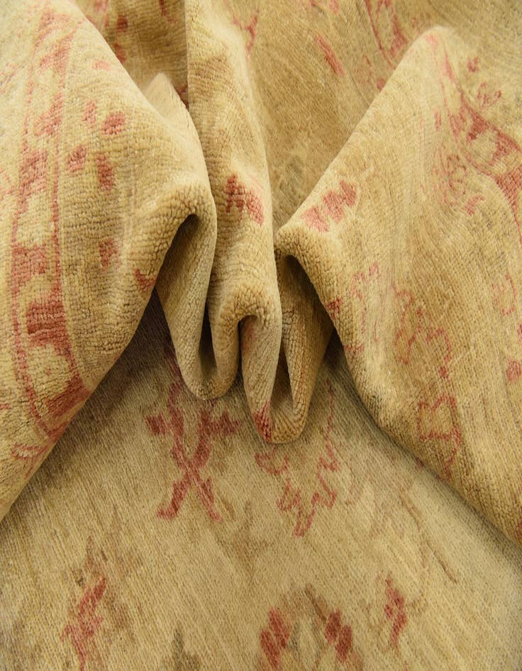 Detail image of  16' 3 x 22' 11  Hand Knotted Peshawar Ziegler Oriental Rug