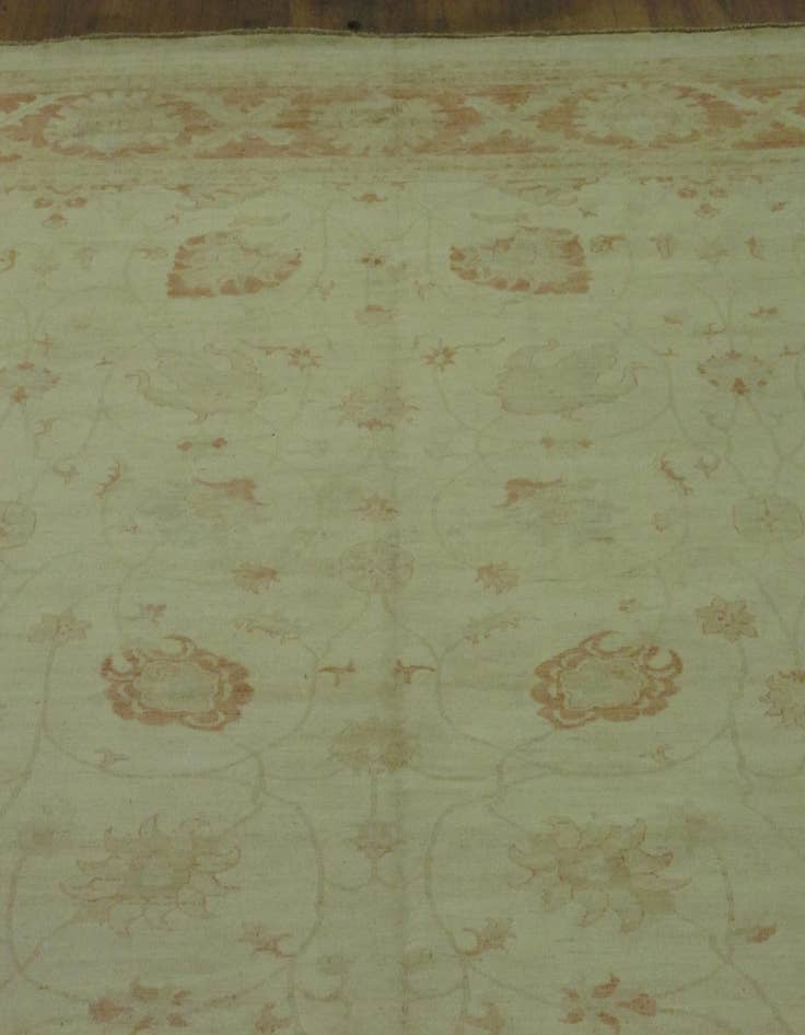 Detail image of  15' 7 x 22' 8  Hand Knotted Peshawar Ziegler Oriental Rug