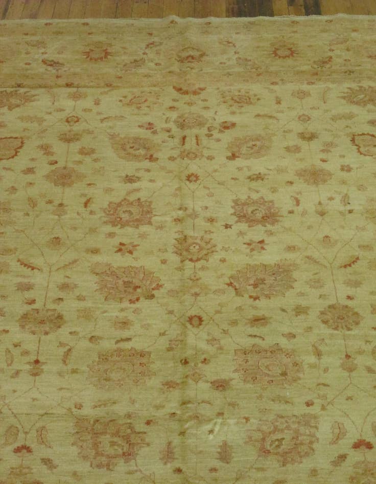 Detail image of  17' x 25' 2  Hand Knotted Peshawar Ziegler Oriental Rug