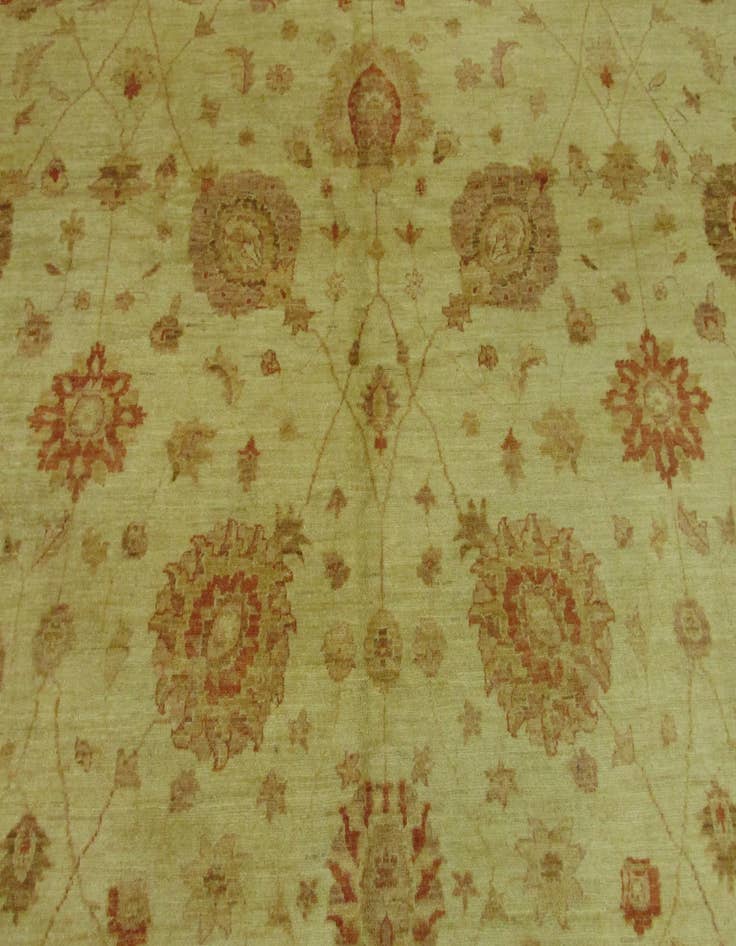 Detail image of  17' x 25' 2  Hand Knotted Peshawar Ziegler Oriental Rug