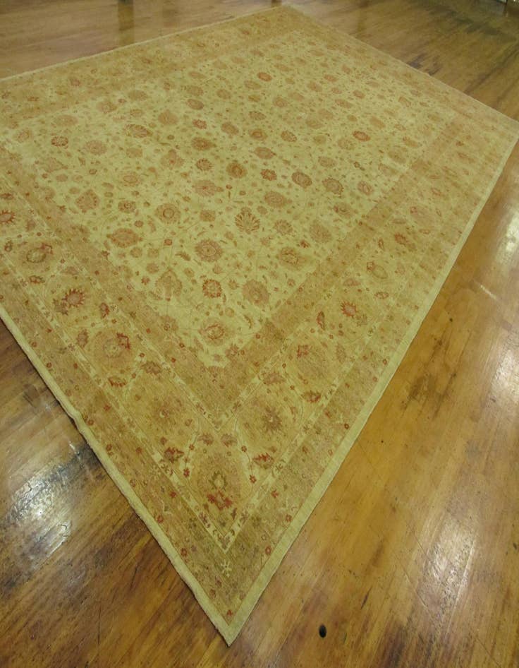 Detail image of  17' x 25' 2  Hand Knotted Peshawar Ziegler Oriental Rug