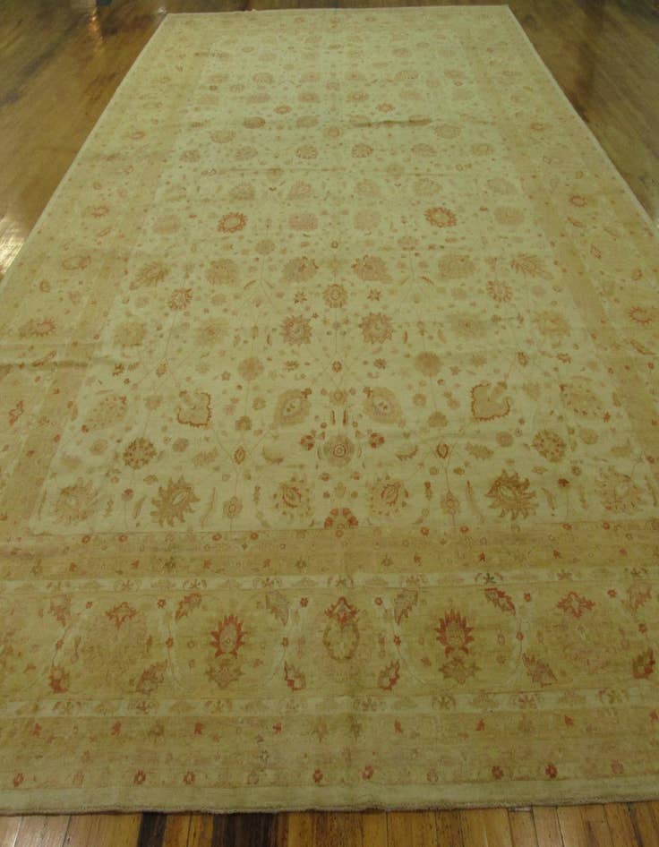 Detail image of  17' x 25' 2  Hand Knotted Peshawar Ziegler Oriental Rug