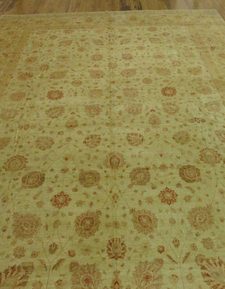 Detail image of  17' x 25' 2  Hand Knotted Peshawar Ziegler Oriental Rug