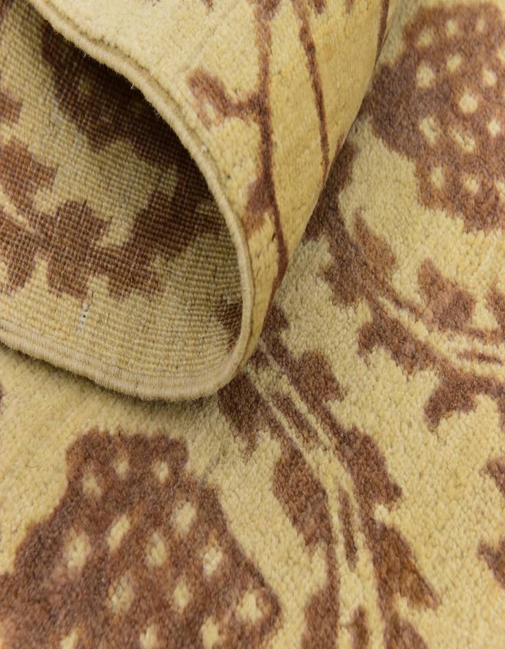 Detail image of  8' x 11' 2  Hand Knotted Peshawar Ziegler Rug