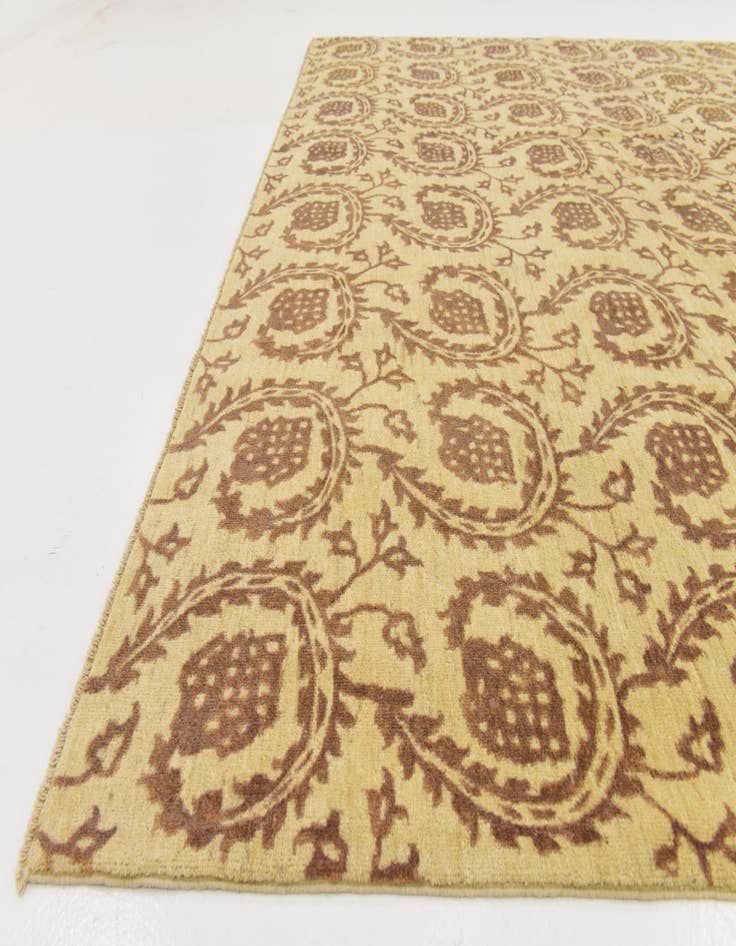 Detail image of  8' x 11' 2  Hand Knotted Peshawar Ziegler Rug