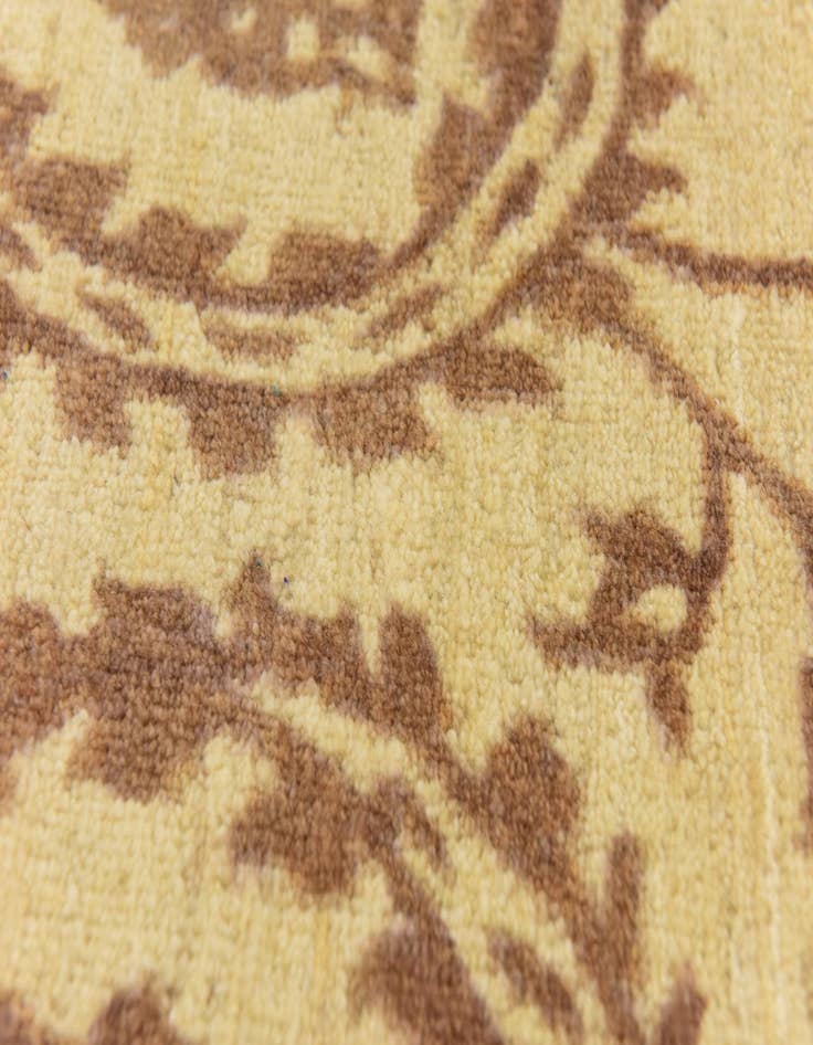 Detail image of  8' x 11' 2  Hand Knotted Peshawar Ziegler Rug