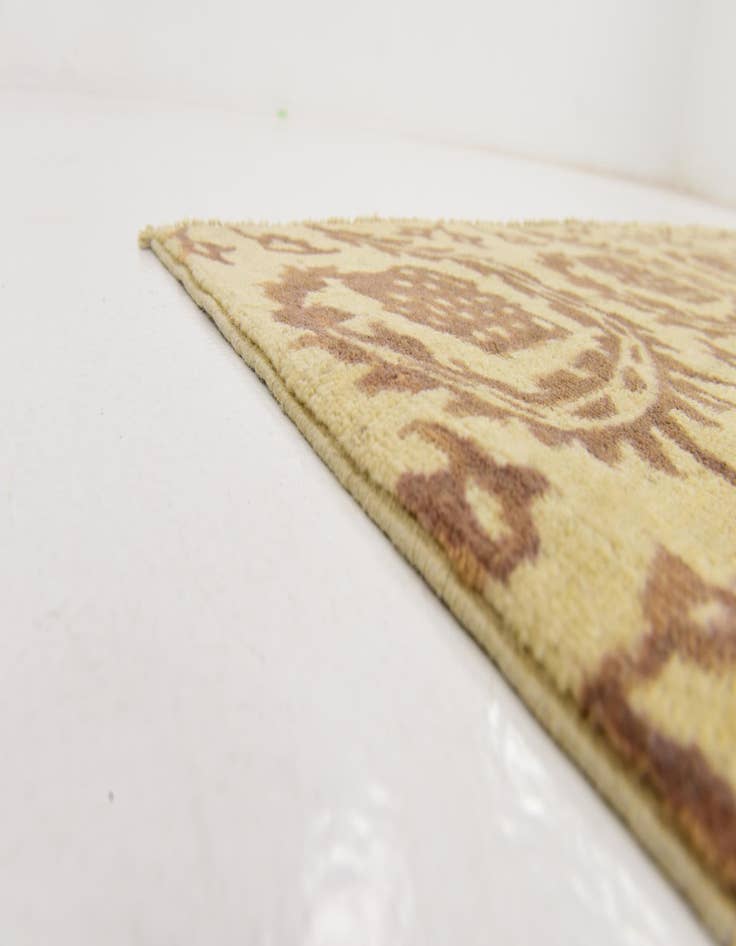 Detail image of  8' x 11' 2  Hand Knotted Peshawar Ziegler Rug