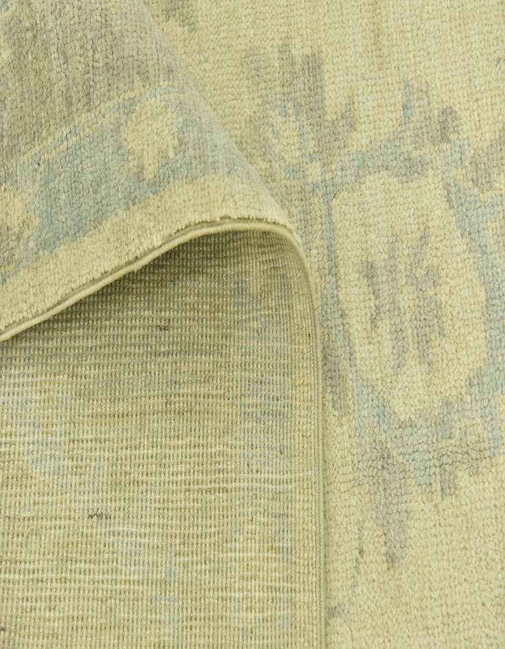 Detail image of  6' 7 x 9' 6  Hand Knotted Peshawar Ziegler Rug