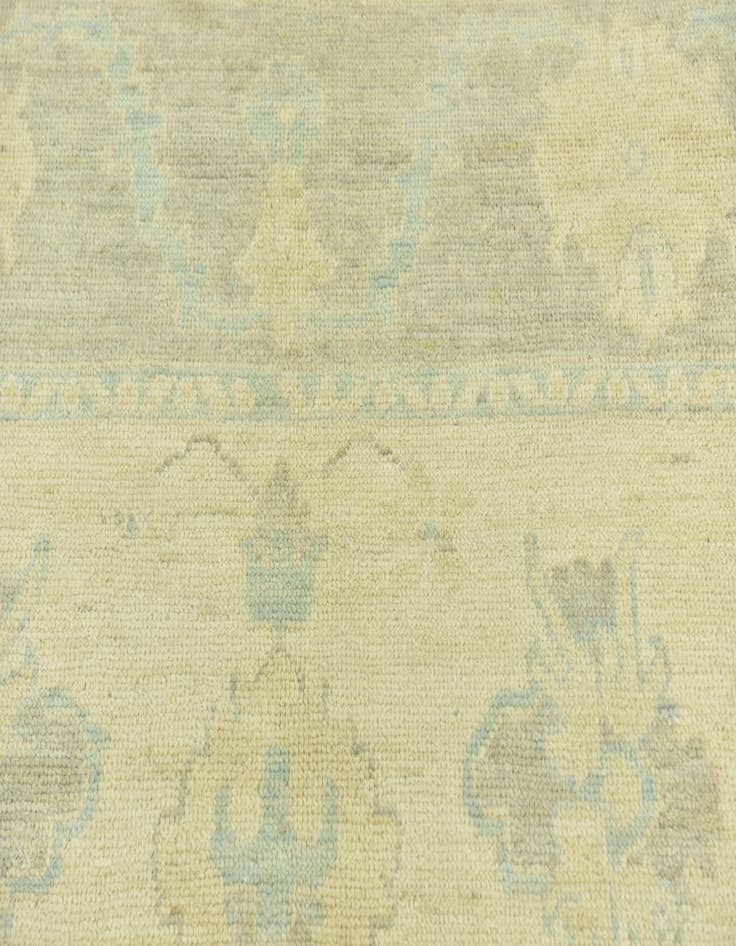 Detail image of  6' 7 x 9' 6  Hand Knotted Peshawar Ziegler Rug