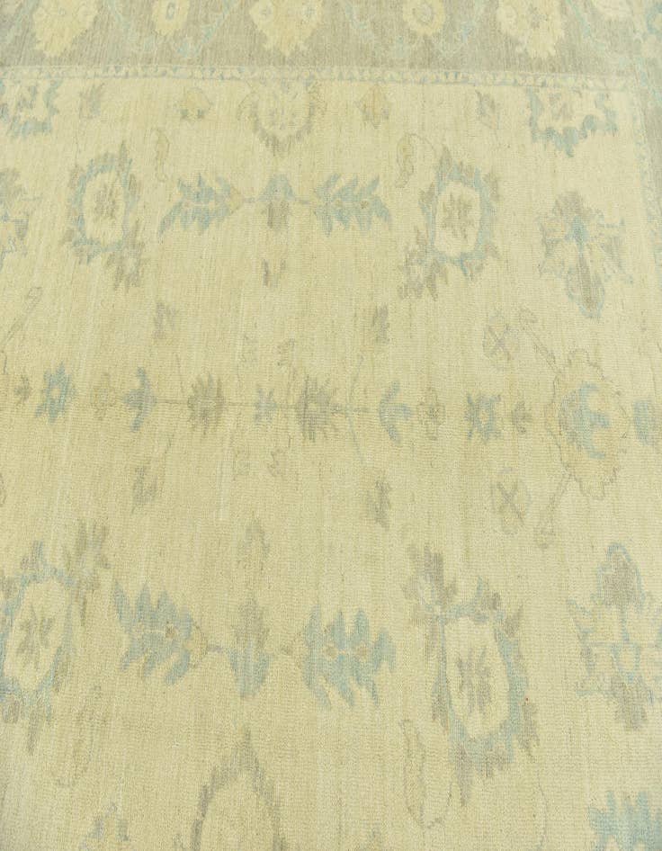 Detail image of  6' 7 x 9' 6  Hand Knotted Peshawar Ziegler Rug