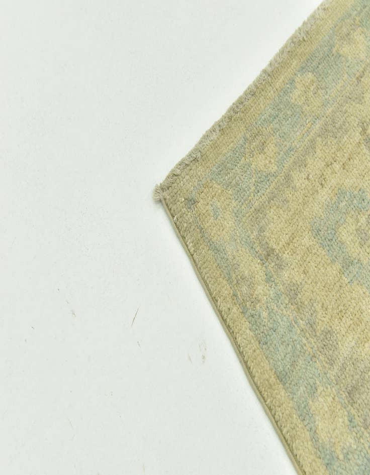 Detail image of  6' 7 x 9' 6  Hand Knotted Peshawar Ziegler Rug