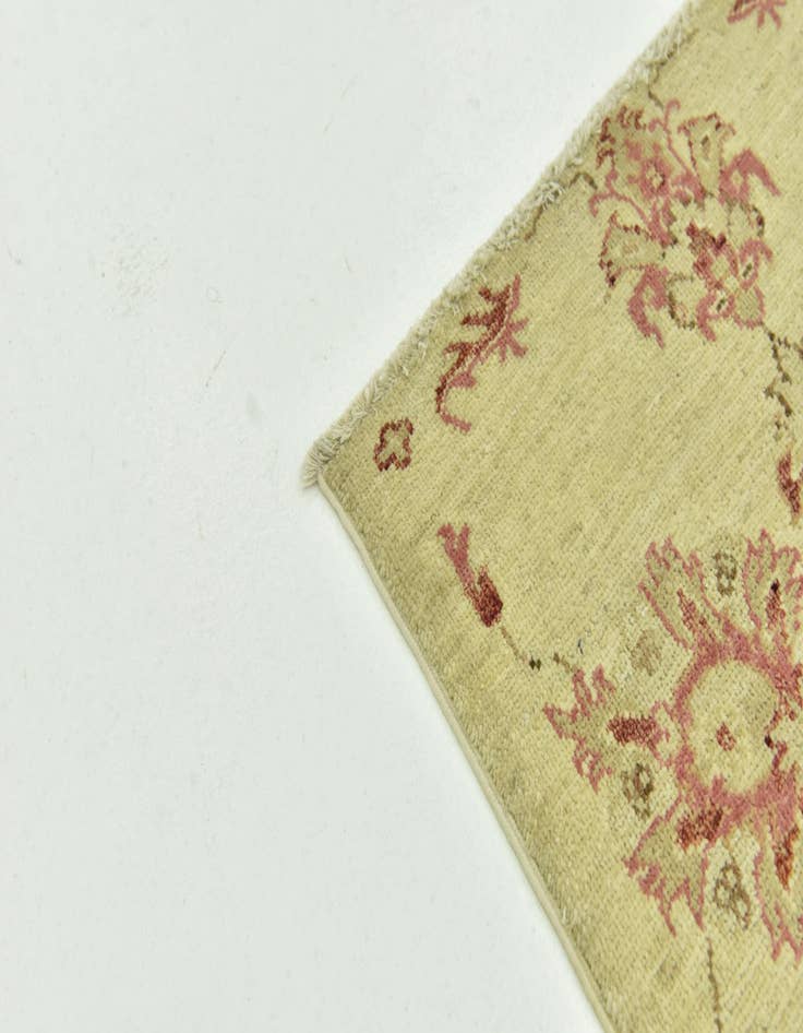 Detail image of  5' 7 x 7' 10  Hand Knotted Peshawar Ziegler Rug