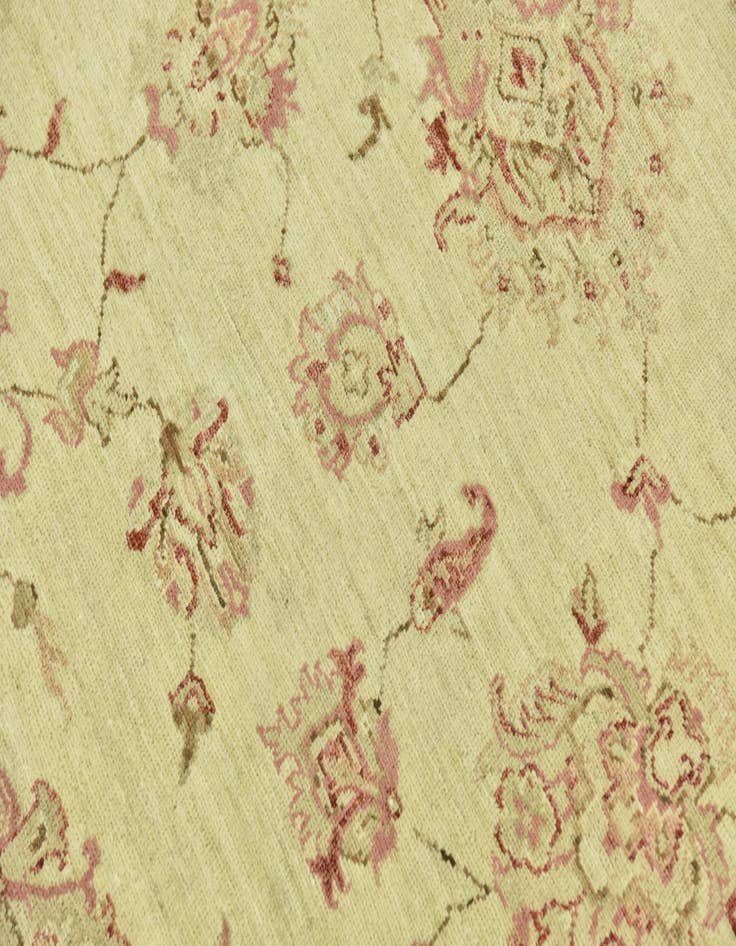 Detail image of  5' 7 x 7' 10  Hand Knotted Peshawar Ziegler Rug
