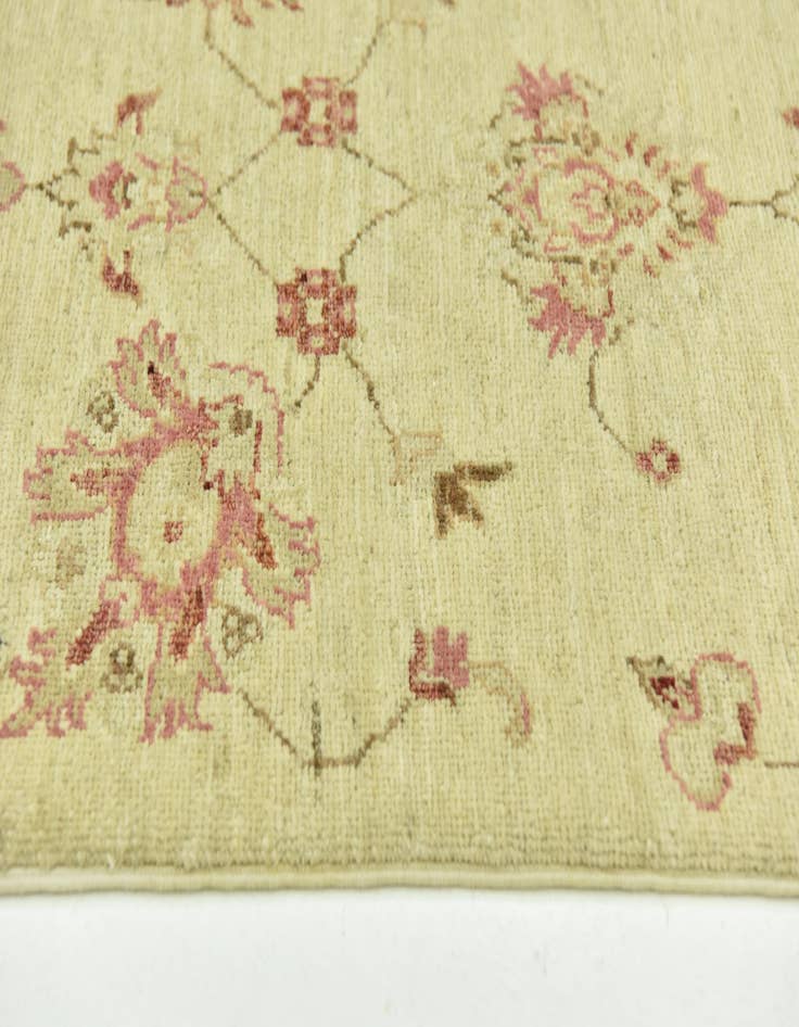 Detail image of  5' 7 x 7' 10  Hand Knotted Peshawar Ziegler Rug