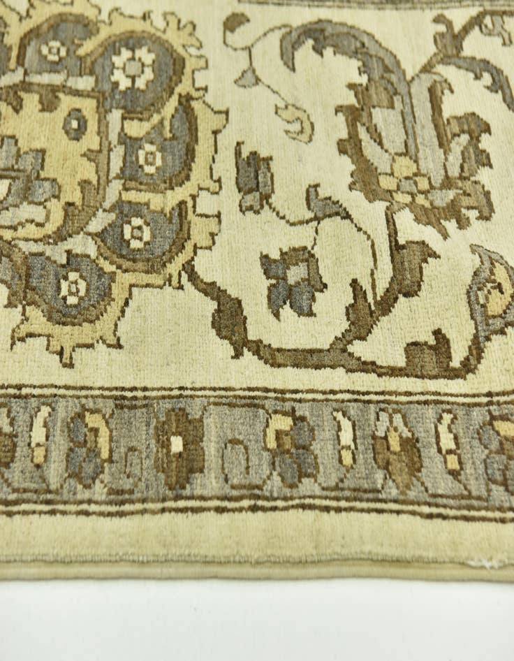 Detail image of  11' 6 x 13'  Hand Knotted Peshawar Ziegler Rug