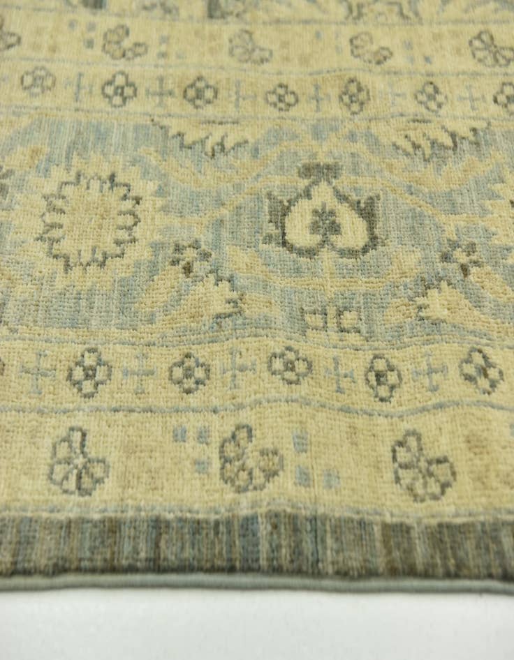 Detail image of  8' 8 x 10' 5  Hand Knotted Peshawar Ziegler Rug