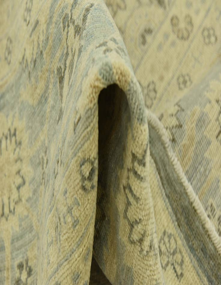 Detail image of  8' 8 x 10' 5  Hand Knotted Peshawar Ziegler Rug