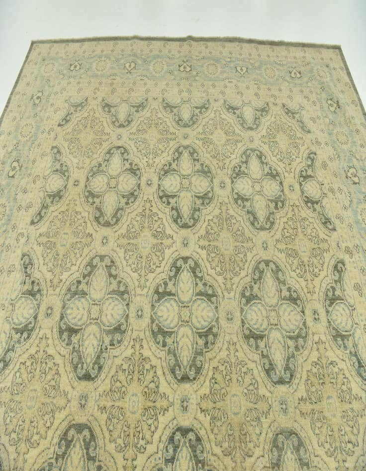 Detail image of  8' 8 x 10' 5  Hand Knotted Peshawar Ziegler Rug