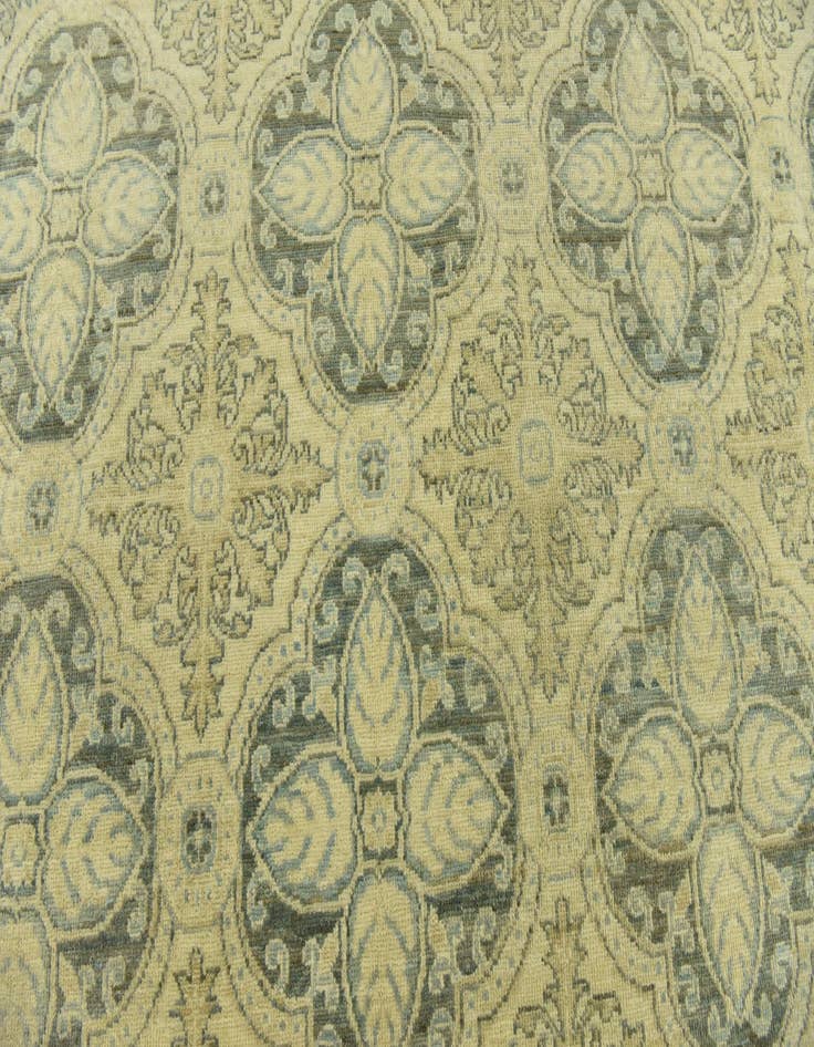 Detail image of  8' 8 x 10' 5  Hand Knotted Peshawar Ziegler Rug